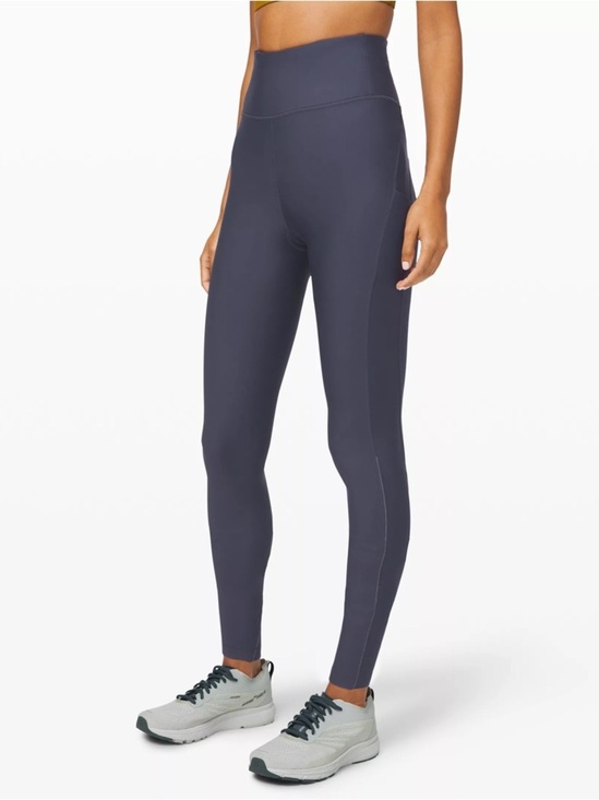 lululemon athletica Pants - Lululemon‎ Flurry Up Super High-Rise Tight 28" Stone Blue Size 4